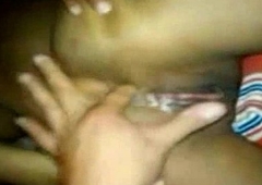 Indian Desi Sheela Finger-tickled In Ass