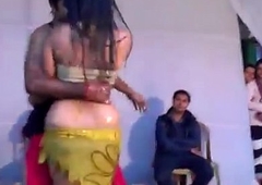 Hot Indian Girl Dancing on Stage
