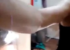 NRI Indian Girlfriend fingering pussy
