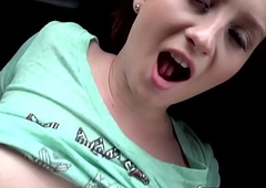 (Sadie Leigh) - Indiana Cutie Banged almost the Car - Friendless Teens