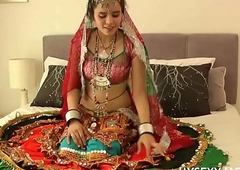 Gujarati Indian College Babe Jasmine Mathur Garba Dance