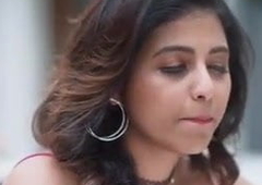 Anjali gets hot kiss beside web series