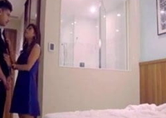 Indian Bhabhi Blackmailed Away from Hotel Staff Be fitting of Sex Video