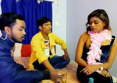 Threesome Group sex by Indians