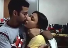 Indian Couple on their Honeymoon