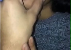 18 year old barely legal virgin Indian girlfriend eats cum