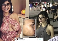 mia khalifa is grizzle demand indian. is she white tho?