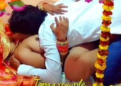 Indian desi suhagrat, first cloudy sex video