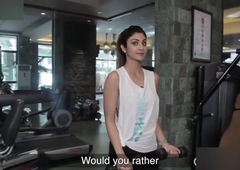 Shilpa Shetty:- Sweat it out Episode 2 – Would You Rather