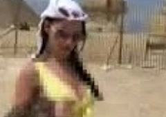 Porn At Pyramid-porn star Aurita shoot sex video at Egypt