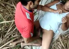 Desi village gf and bf shot at sex gone away from