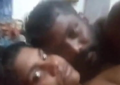 Tamil wife and husband have coition