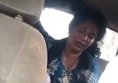 Desi mallu aunty banged in car