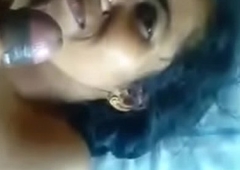 Desi tamil maid giving blowjob