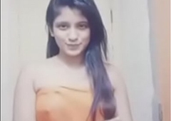 Indian teen trickled video