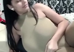 Giant tits Indian knockout enjoying with vibrator and squirting
