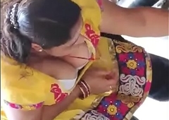 Hottest indian maid big boobs cleavage