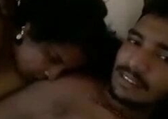 Indian aunty enjoying with young neighbour boy