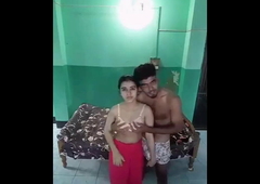 Indian Married Couple fucking in their Home