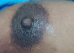 Tamil Pondati, My Sexy wife’s Ebon Nipples, size 38 Boobs