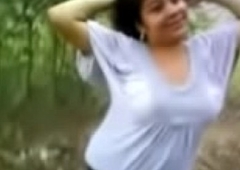 Married slut Aunty sucking and fucking in jungle