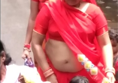NORTH INDIAN AUNTY NAVEL AND WAIST CARNIVAL Blear 9