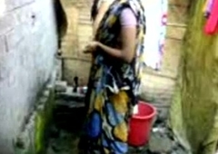 bangla desi village main bathing in dhaka