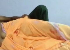 big boob Telugu bhabhi Amulya has hardcore sex with crammer boy