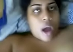 Indian Busty Aunty eating her Partner'_s Cum after fuck