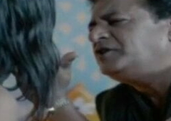 Old man having sex with off colour bhabhi