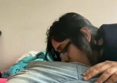 Panjabi Desi Girl Gets Throat By Big black cock