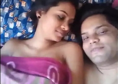 North indian husband and wife honey moon