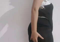 Cute Indian girl Gauri with a beautiful ass
