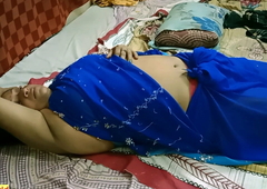 Hot mummy aunty sex with tamil boy but his penis plead for strong enough for sex