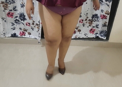 INDIAN SLUTTY, HORNY WIFE GETTING READY FOR HER FUCK NIGHT WITH HER SECRET BOYFRIEND