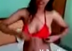 (MyPornWap.me) sexy-bangladeshi-babe-stripping-saree-petticoat-and-bra-to-reveal-tits-mms