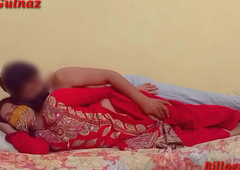 Suhagraat wali chudai wedding night romance, Newly Married Reinforcer Have anal Sexual intercourse in Hindi, desi Indian wife ass fucking