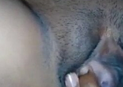 hot Indian bhabhi fisting upon a brother's band together