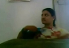 Andhra Instructor Teacher Boobs Pressed
