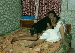 Desi couple hot going to bed at evening.. beautiful pussy sex
