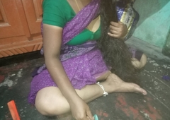 Tamil aunty boobs urinating