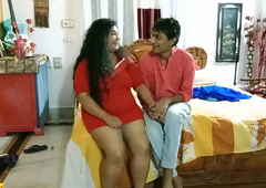 Desi hawt big boobs girlfriend shared and hardcore fuck!! Hindi threesome sex
