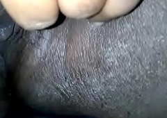 Indian girl playing with her pussy