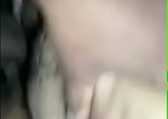 Husband fucking his desi chubby knocker hot wife(HINDI AUDIO)