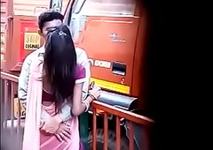 Indian Desi couples outdoor fucking xxxxxx rode side fucking surrounding an increment of kissing