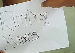 Verification video for RittyDesi have hard sex and rough sex covenant watch and Subscribe