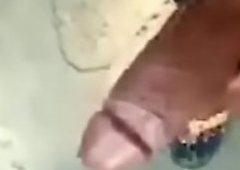 Desi guy showing his dick exceeding video call