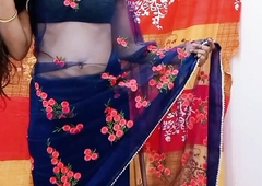 Sexy your priya ki mast chudayi in blue Saree Sexy video