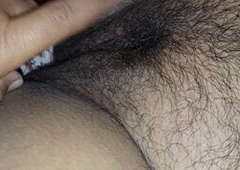 Indian desi firsthand hairy pussy view.