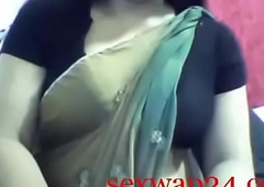 Indian blue desi aunty wearing saree webcam show sexual connection for money (sexwap24 xnxx hindi video )
